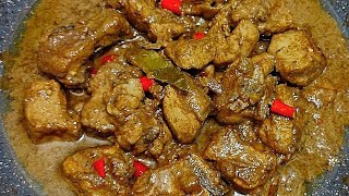 Adobong Manok sa Gata  Spicy Chicken Adobo sa Gata  Chicken Recipe [upl. by Laurene]