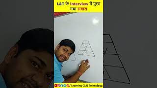 LampT के Interview में पुछा गया सवाल larsentoubro learningciviltechnology interview [upl. by Amelina]