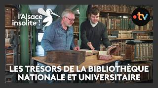 Les trésors de la Bibliothèque nationale et universitaire [upl. by Hellman640]