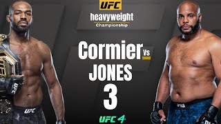 Daniel Cormier vs Jon jones 3 [upl. by Southard]