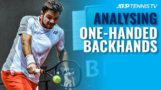 Analysing ATP Tennis Players OneHanded Backhands [upl. by Othella761]