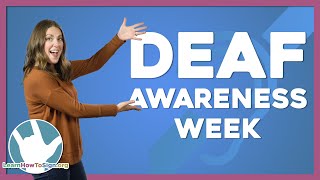 Deaf Awareness Week [upl. by Bauske]