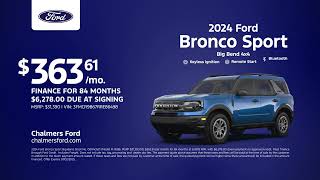 Ford Bronco Sport 12032024 4632841 [upl. by Bernhard433]