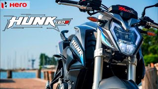 2023 Hero Hunk Bike New Model Launch Confirmed  New Hero Hunk 160r Launch Date amp Price [upl. by Anirt]