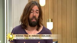 Såhär mår du bättre på bara åtta sekunder  Nyhetsmorgon TV4 [upl. by Rizan605]