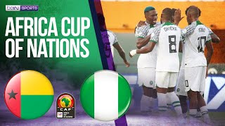 GuineaBissau vs Nigeria  AFCON 2023 HIGHLIGHTS  01222024  beIN SPORTS USA [upl. by Arutek]