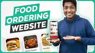 How to Make a Food Ordering Website and App in just 30 minutes [upl. by Odlaner]