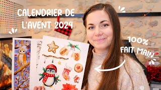 Calendrier de lavent Onirique  Papeterie amp Céramique 2024 🌟🎄 [upl. by Yenaj]