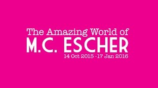 The Amazing World of MC Escher at Dulwich Picture Gallery [upl. by Dayir]