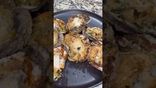 Charbroiled oysters with lump crab meat recipe foodie fyp seafood oysters clubbkitchenbykiaj [upl. by Berny]