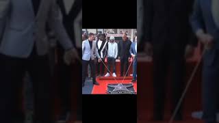 California Love Dr Dre Recognized With Star On The Hollywood Walk Of Fame Eminem Snoop Dogg 50 Cent [upl. by Ellekram]