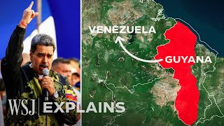 Why Venezuela Wants to Annex Over Half of Guyana  WSJ [upl. by Schram813]