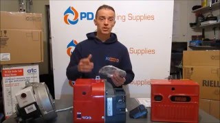 Compact Riello burners for domestic central heating [upl. by Aruol319]