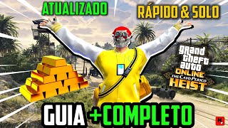 GUIA ATUALIZADO E COMPLETO DO GOLPE DE CAYO PERICO OURO SOLO ELITE  RÁPIDO E FÁCIL GTA ONLINE [upl. by Erika]