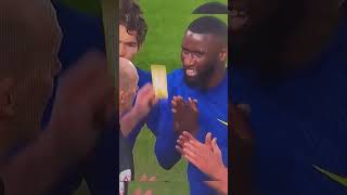 Rüdiger deadly tackling 😲 [upl. by Naval70]