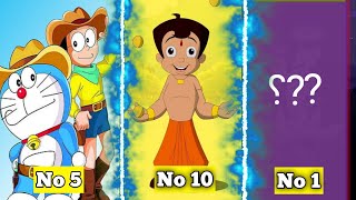 top 10 ranking cartoons in Pakistan and India [upl. by Mccready428]