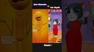 Who will pravail Baldis vs Angela2 🤣👌 music funny baldi talkinangela meme animation shorts [upl. by Nahshun]