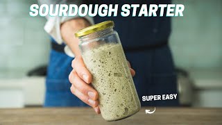 Easy Sourdough Starter Guide [upl. by Aronos]