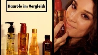 Haaröle im Vergleich Drogerie und Friseurbedarf [upl. by Anwat]