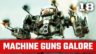 The Machine Gun Shredder  Mechwarrior 5 Mercenaries Modded  YAML  Solaris Showdown 18 [upl. by Anicnarf]