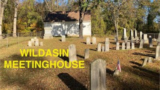 Hiking to a haunted meetinghouse and cemetery from 1841 [upl. by Lihp]