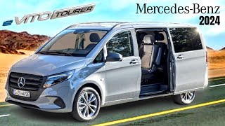 New 2024 Mercedes Benz eVITO TOURER Facelift [upl. by Ettezus]