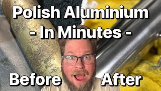 4 Easy Steps to Polish Aluminum in Minutes [upl. by Aicatsal]