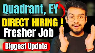 Quadrant Direct Hiring  Biggest OFF Campus Drive For Fresher 2025 2024 2023 Batch  Kn Academy [upl. by Ahsenrac55]