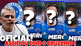 ✅🔥OS 4 PRIMEIROS REFORÇOS PARA O CRUZEIRO DE OLHO EM 2024 [upl. by Tnayrb]