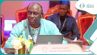 Address of Head of Delegation of GuineaBissau at 3rd Education Ministers Conference [upl. by Lola983]