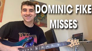 Dominic Fike “misses” Guitar Lesson  Tutorial [upl. by Gabe]