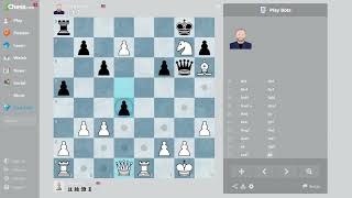 Winning Against Daryl Morey Bot chess 2024 bot chessgame [upl. by Suoiluj247]