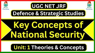 Key Concepts of National Security in Hindi amp English UGC NTA NET Defence amp Strategic Studies [upl. by Constantin]