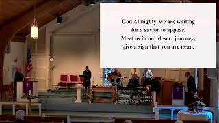 120824 Worship Service The Second Sunday of Advent at Willistown United Methodist Church [upl. by Vories]