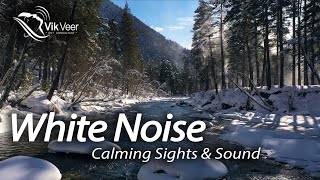 White Noise with 4k beautiful nature [upl. by Nnylatsyrk]