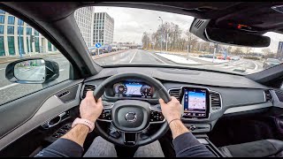 Volvo XC90  20 B5 Diesel Mild Hybrid 249HP  POV Test Drive [upl. by Rina723]