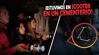 CUMPLIENDO RETOS EN EL CEMENTERIO 🤯 parte 2 del 24 horas en el panteón Kimberly Loaiza [upl. by Wyne]