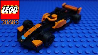 LEGO 30683 McLaren Formula 1 Car Plus Bonus Feature [upl. by Moriarty]