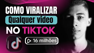 COMO VIRALIZAR NO TIKTOK RÁPIDO  PASSO A PASSO ✅ [upl. by Strader]