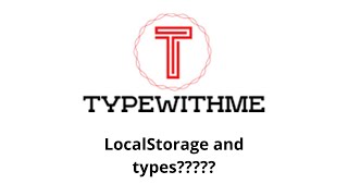 type safety in LocalStorage api with typescript [upl. by Gauthier]