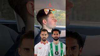 SEVILLA VS BETIS sevillafc betis laliga isco abde fekir rakitic ennesyri futbol sevilla [upl. by Chader]