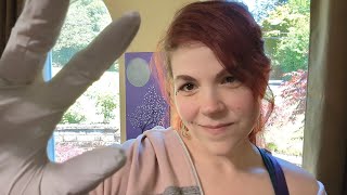 ASMR  Ear Massage and Acupressure Roleplay  Soft Spoken Ear Attention  Lotion Gloves Tools [upl. by Olegna528]