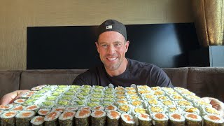 🍣PRO EATER VS 14lb AYCE SUSHI🍣 WILL I FAIL OR GET KICKED OUT Let’s find out LIVE VIDEO [upl. by Vez213]