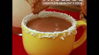 Cómo preparar Atole de chocolate y coco  Chocolate Abuelita® [upl. by Hpeosj]