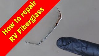 DIY RV fiberglass repair [upl. by Clancy]