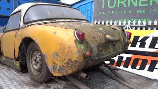 austin healey frog eye sprite restoration 001 [upl. by Agate]