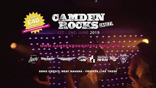 Camden Rocks Festival 2019  June 1st amp 2nd 2019 [upl. by Ennayt]