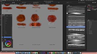 Affinity Designer Fur Brushes pixel persona [upl. by Fenn487]