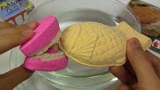 ASMR Prize Bath Bomb 081 False Teeth amp Taiyaki [upl. by Eurd]