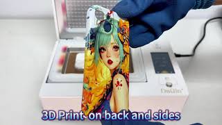 3D sublimation phone case printing machine for mobile phone accessories store [upl. by Uwkuhceki]